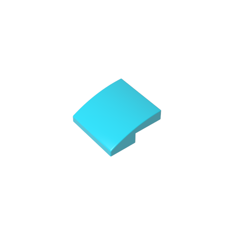 Gobricks,Slope Curved 2 x 2 x 2/3,15068,78565