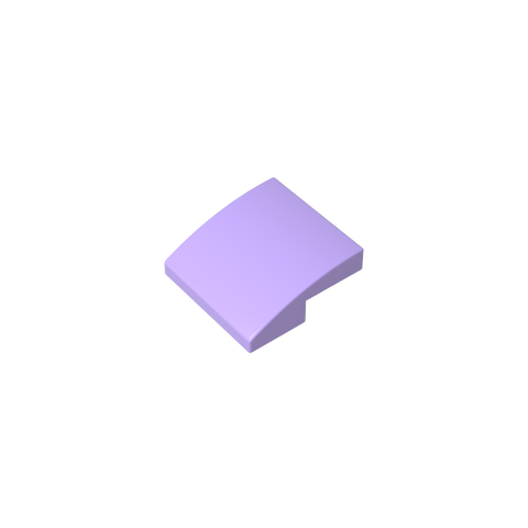 Gobricks,Slope Curved 2 x 2 x 2/3,15068,78565