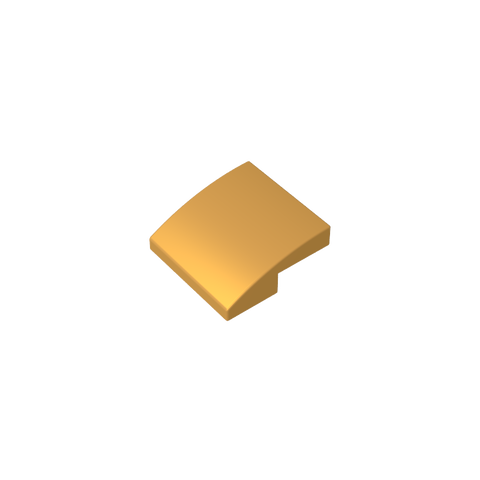 Gobricks,Slope Curved 2 x 2 x 2/3,15068,78565