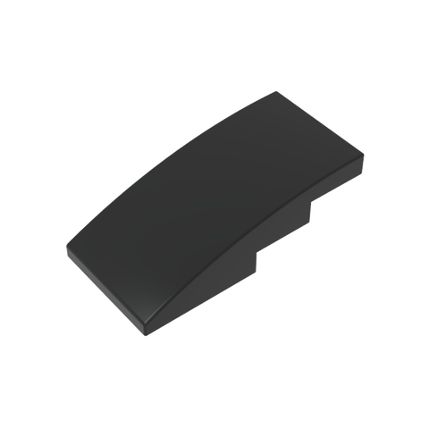 Gobricks,Slope Curved 4 x 2 No Studs,93606