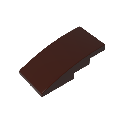 Gobricks,Slope Curved 4 x 2 No Studs,93606