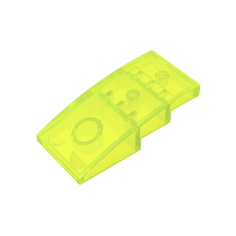 Gobricks,Slope Curved 4 x 2 No Studs,93606