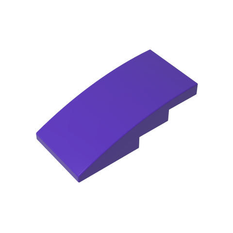 Gobricks,Slope Curved 4 x 2 No Studs,93606