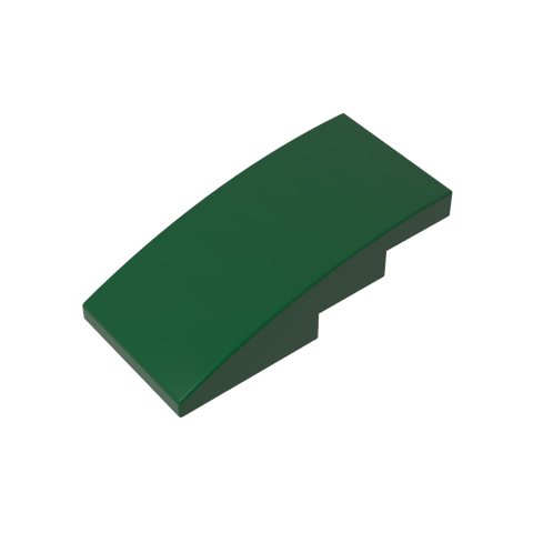 Gobricks,Slope Curved 4 x 2 No Studs,93606
