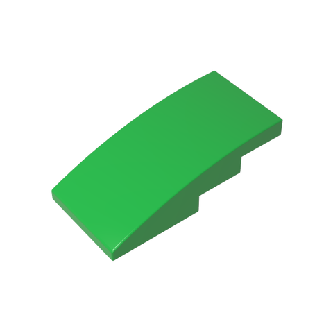 Gobricks,Slope Curved 4 x 2 No Studs,93606