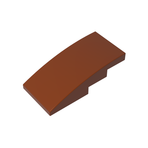 Gobricks,Slope Curved 4 x 2 No Studs,93606