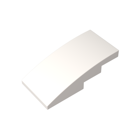 Gobricks,Slope Curved 4 x 2 No Studs,93606