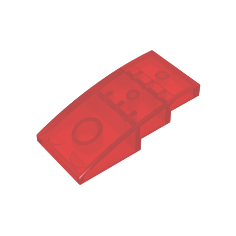 Gobricks,Slope Curved 4 x 2 No Studs,93606