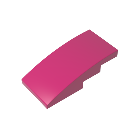 Gobricks,Slope Curved 4 x 2 No Studs,93606