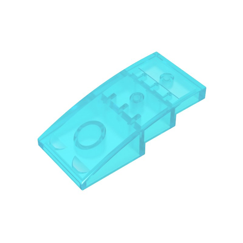 Gobricks,Slope Curved 4 x 2 No Studs,93606