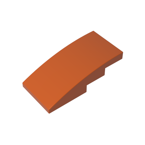 Gobricks,Slope Curved 4 x 2 No Studs,93606