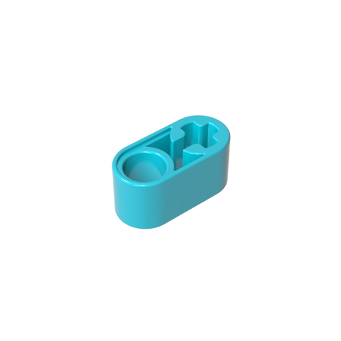 Gobricks,Technic Beam 1 x 2 Thick with Pin Hole and Axle Hole,60483,74695,40147