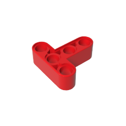 Gobricks,Technic Beam 3 x 3 T-Shape Thick,60484