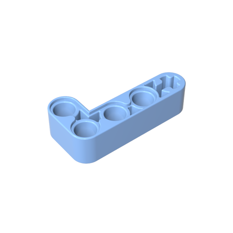 Gobricks,Technic Beam 2 x 4 L-Shape Thick,32140,42137