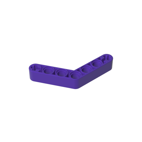 Gobricks,Technic Beam 1 x 7 Bent (4 - 4) Thick,32348,42165