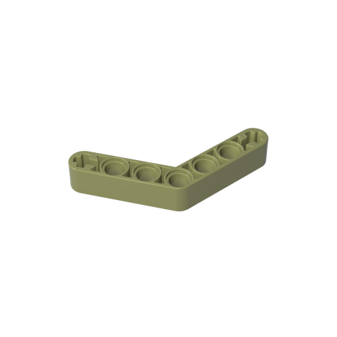 Gobricks,Technic Beam 1 x 7 Bent (4 - 4) Thick,32348,42165