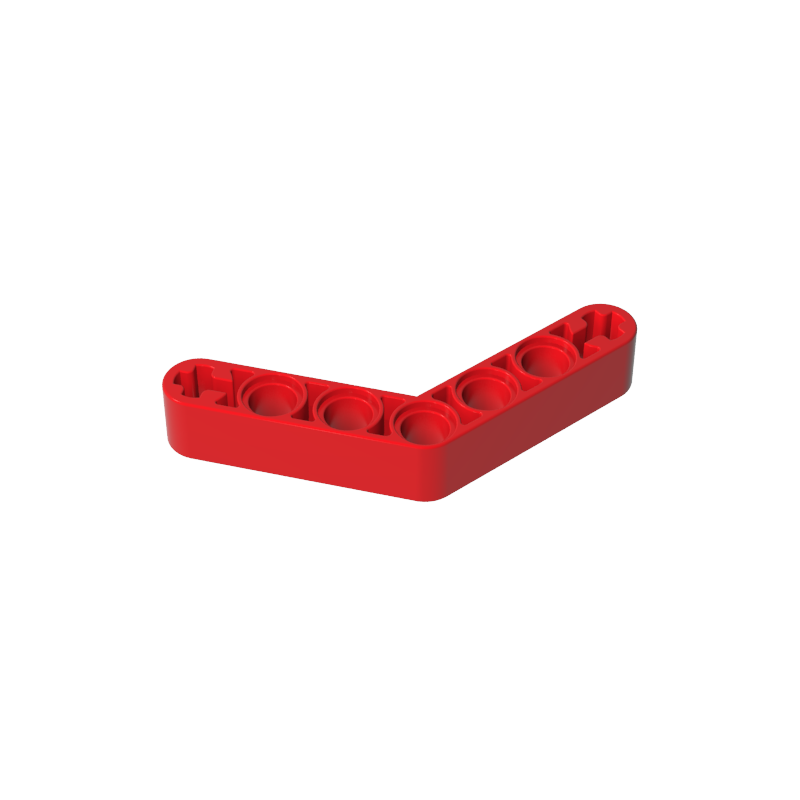 Gobricks,Technic Beam 1 x 7 Bent (4 - 4) Thick,32348,42165