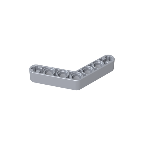 Gobricks,Technic Beam 1 x 7 Bent (4 - 4) Thick,32348,42165