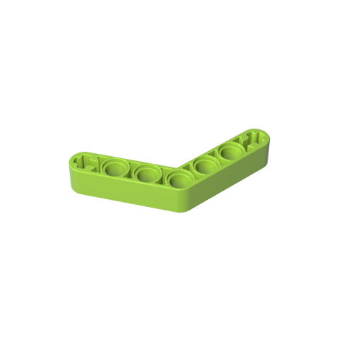 Gobricks,Technic Beam 1 x 7 Bent (4 - 4) Thick,32348,42165