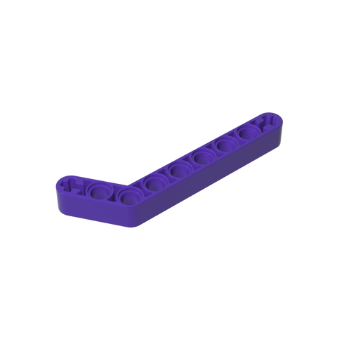Gobricks,Technic Beam 1 x 9 Bent (7 - 3) Thick
