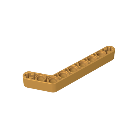 Gobricks,Technic Beam 1 x 9 Bent (7 - 3) Thick