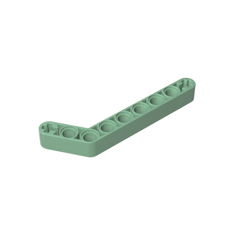 Gobricks,Technic Beam 1 x 9 Bent (7 - 3) Thick