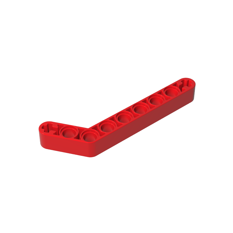 Gobricks,Technic Beam 1 x 9 Bent (7 - 3) Thick