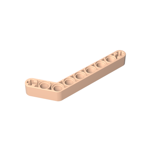 Gobricks,Technic Beam 1 x 9 Bent (7 - 3) Thick
