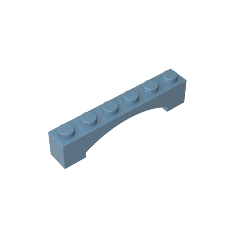 Gobricks,Brick Arch 1 x 6 Raised Arch,92950,3455