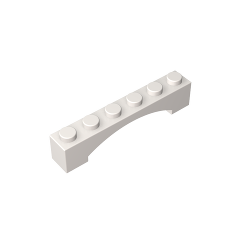 Gobricks,Brick Arch 1 x 6 Raised Arch,92950,3455