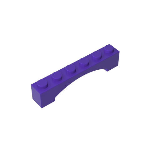 Gobricks,Brick Arch 1 x 6 Raised Arch,92950,3455