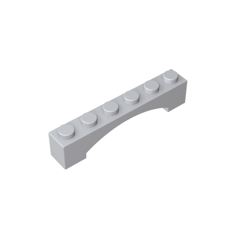 Gobricks,Brick Arch 1 x 6 Raised Arch,92950,3455