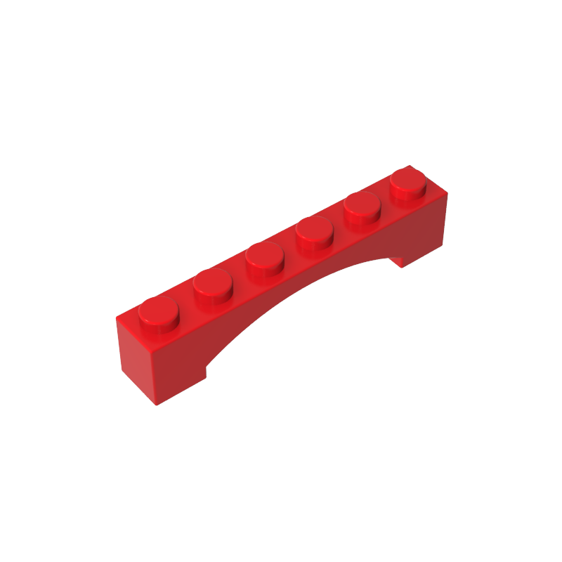Gobricks,Brick Arch 1 x 6 Raised Arch,92950,3455