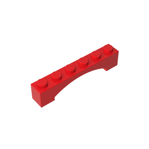 Gobricks,Brick Arch 1 x 6 Raised Arch,92950,3455