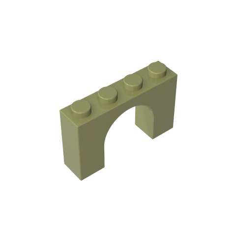 Gobricks,Brick Arch 1 x 4 x 2,6182