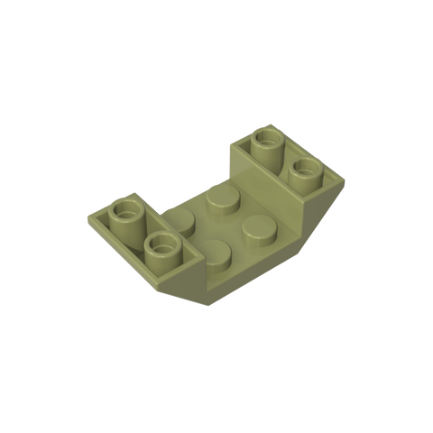 Gobricks,Slope Inverted 45° 4 x 2 Double,4871
