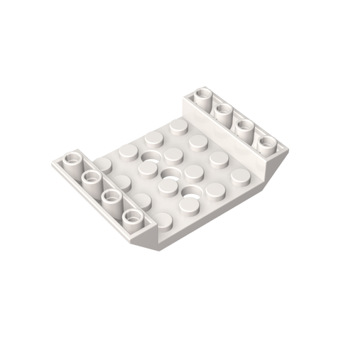 Gobricks,Slope Inverted 45° 6 x 4 Double with 4 x 4 Cutout and 3 Holes,60219,30283