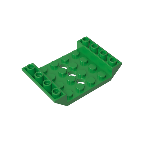 Gobricks,Slope Inverted 45° 6 x 4 Double with 4 x 4 Cutout and 3 Holes,60219,30283