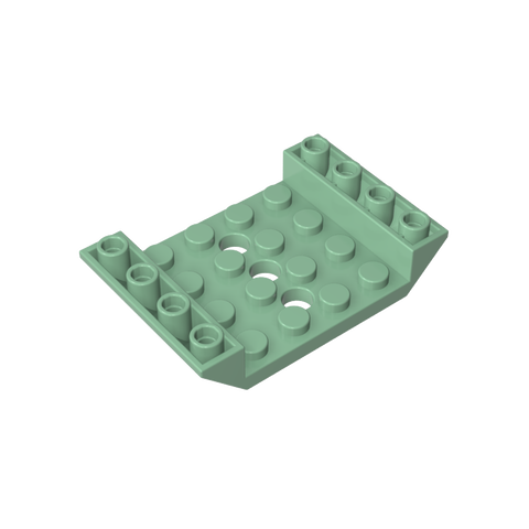 Gobricks,Slope Inverted 45° 6 x 4 Double with 4 x 4 Cutout and 3 Holes,60219,30283