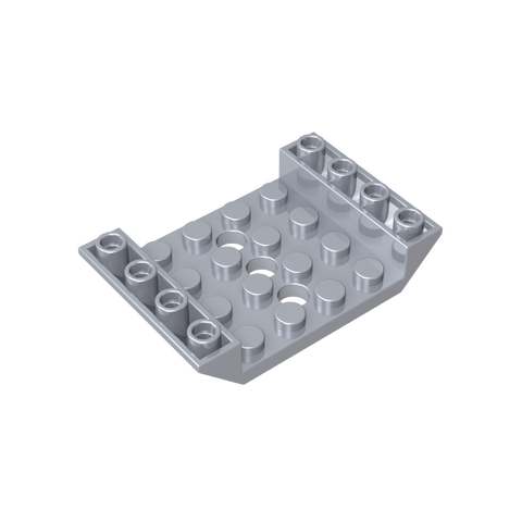 Gobricks,Slope Inverted 45° 6 x 4 Double with 4 x 4 Cutout and 3 Holes,60219,30283