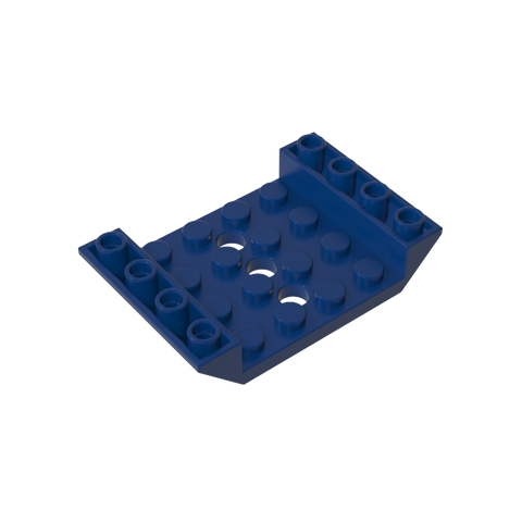 Gobricks,Slope Inverted 45° 6 x 4 Double with 4 x 4 Cutout and 3 Holes,60219,30283