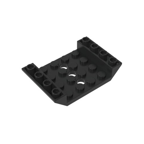 Gobricks,Slope Inverted 45° 6 x 4 Double with 4 x 4 Cutout and 3 Holes,60219,30283