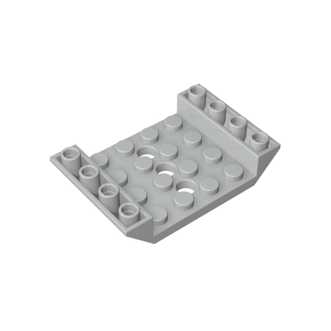Gobricks,Slope Inverted 45° 6 x 4 Double with 4 x 4 Cutout and 3 Holes,60219,30283