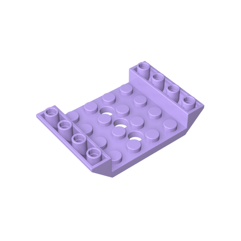 Gobricks,Slope Inverted 45° 6 x 4 Double with 4 x 4 Cutout and 3 Holes,60219,30283