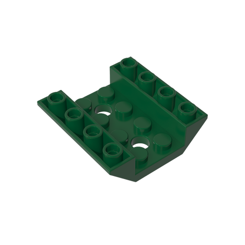 Gobricks,Slope Inverted 45° 4 x 4 Double with 2 Holes,72454,4854