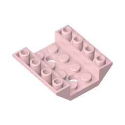 Slope Inverted 45° 4 x 4 Double with 2 Holes,72454