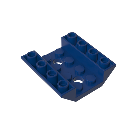 Gobricks,Slope Inverted 45° 4 x 4 Double with 2 Holes,72454,4854