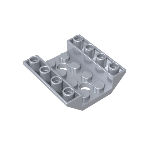 Gobricks,Slope Inverted 45° 4 x 4 Double with 2 Holes,72454,4854
