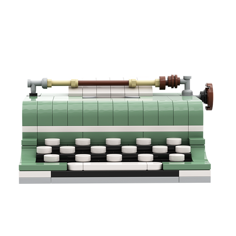 (Gobricks version)MOC-132996 mini typewriter