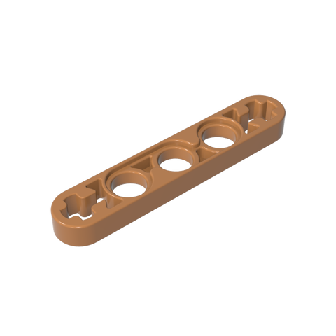 Gobricks,Technic Beam 1 x 5 Thin with Axle Holes on Ends,11478,44864